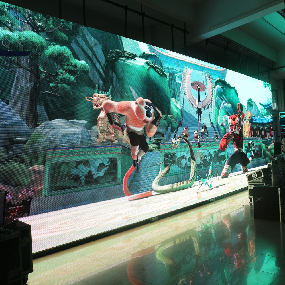 Nuevo cartel Led Digital de alta definición para exteriores que hace publicidad de una pantalla comercial Led gigante grande
