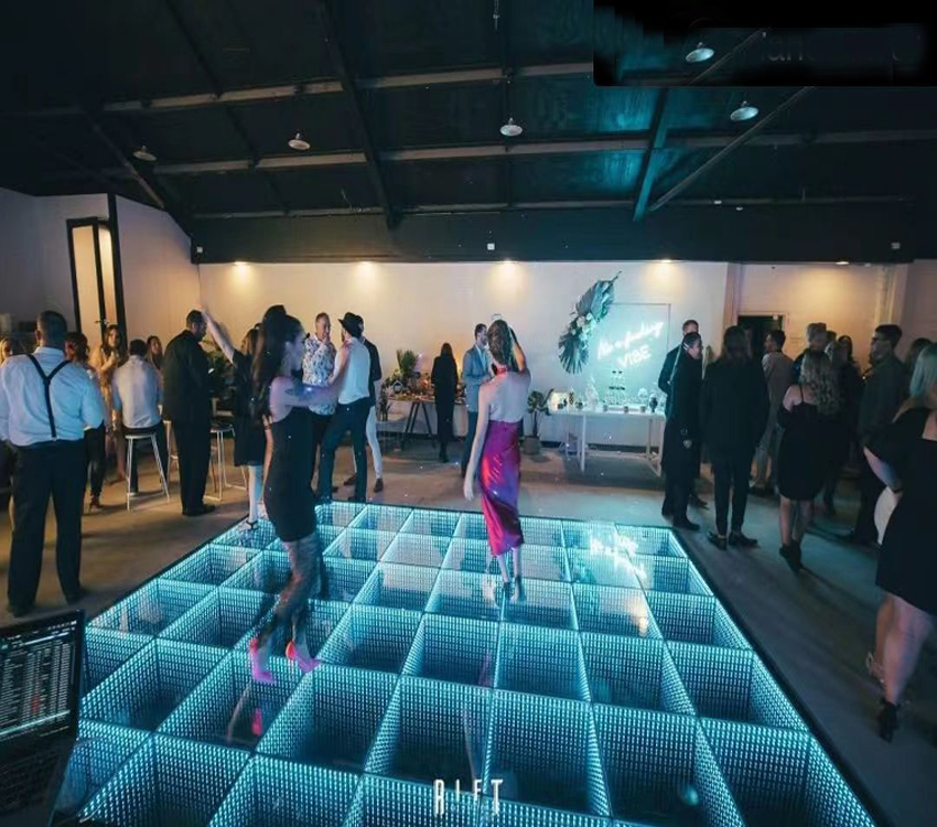 Pista de baile con imán inalámbrico de alto brillo Disco