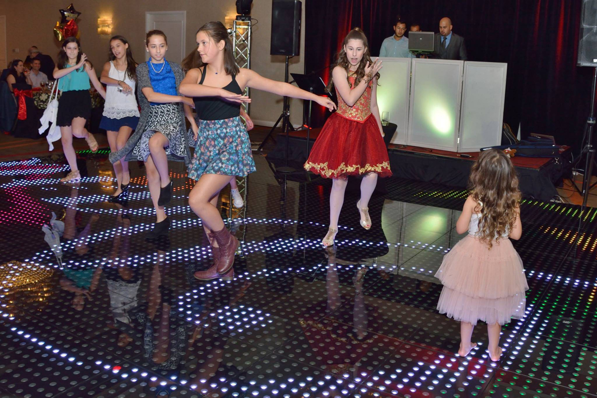 Club Prevent Scraping Wired LED Pixel Floor